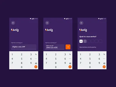 Login screen design ui ux