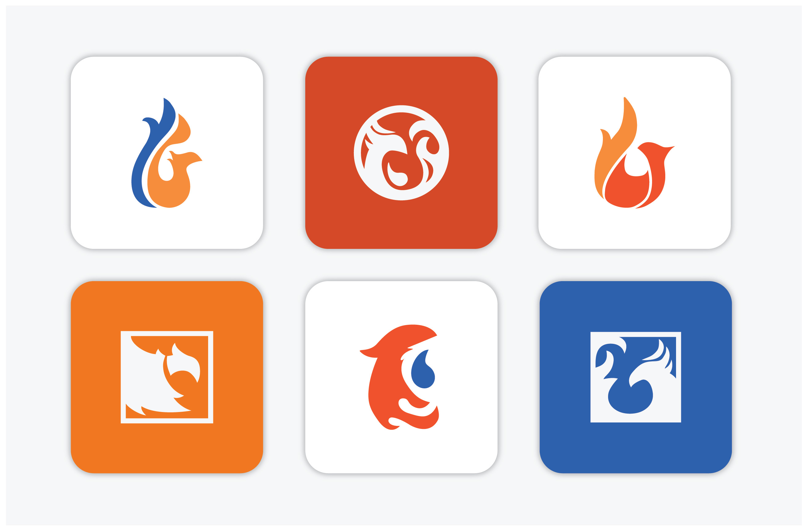 Fenyx Logo Concepts bird brand identity design graphic design illustration logo logomark phoenix vector