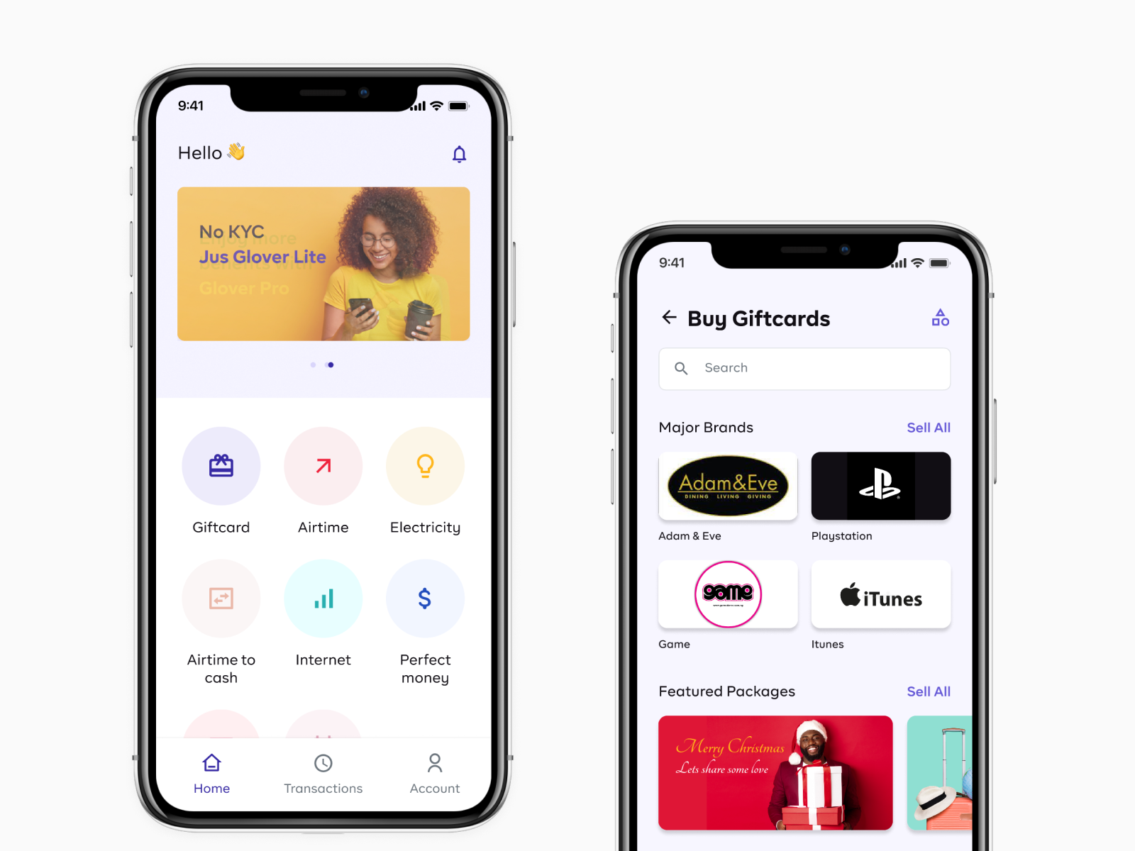 Gify card mobile app dashboard design fintech giftcard mobile mockup ui ux