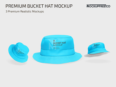 Bucket Hat Mockup apparel bucket cloth clothing hat hats mockup mockups photoshop premium product psd template templates