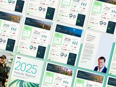 SOLO TRENDS REPORT AND DIGITAL MARKETING SOCIAL MEDIA MARKETING ad design branded charts clean design custom design freelance designer freelancer graphic design graphs marketing marketing reports motion graphics pitch design post reports social social ad social media social media designer social post