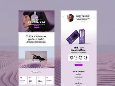 Nova - Carrd Launch Page carrd carrd template digital product launch launch page one pager