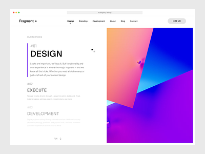 Design Agency - Website agency app company design hero illustration minimal mobile section ui web web design website