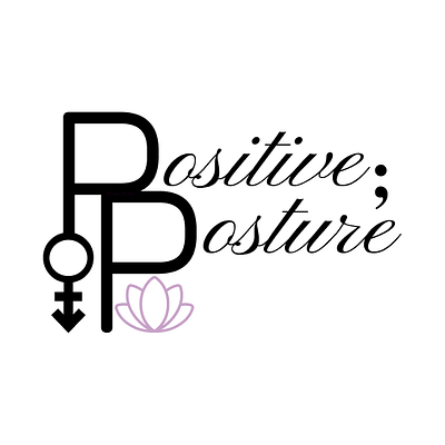 Brand: Positive Posture branding design graphic design logo typography vector