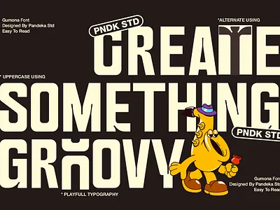 Gumona - Groovy Vintage Sans logo