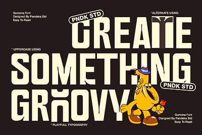 Gumona - Groovy Vintage Sans logo