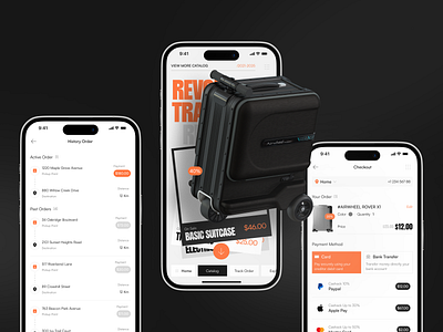 TUMIK - eCommerce App app design ecommerce app ecommerce mobile design light mode mobile mobile app mobile design shop mobile design smart luggage suitcase suitcase mobile design travel tech ui ui design app ui design mobile