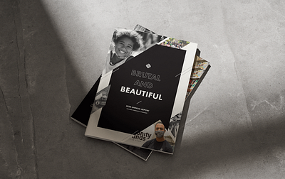 FCS 2020 Annual Report 2020 annual report atlanta design graphic design layout non profit print print design south atlanta