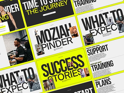 Moziah Pinder Coaching - Web Design coaching design digital elementor figma fitness landing page minimalist typography ui web website wordpress