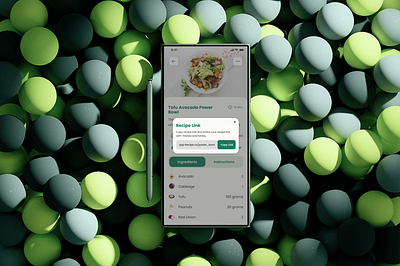 Recipe App - Core Fuel app design graphic design healthy food app recipe app ui ui design user interface ux