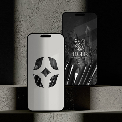 TIGER BEAUTY SZALON | LOGO DESIGN & BRAND IDENTITY branding design graphic design illustration logo