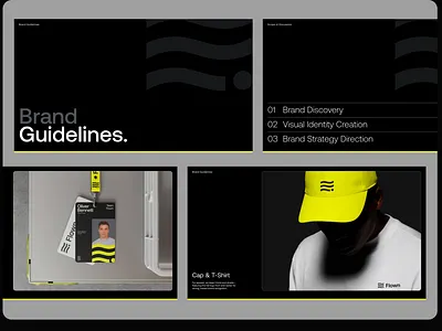 Flown Brand Identity brand brand book branding design flown identity illustration logo modern logo premium branding typography ui visual identity