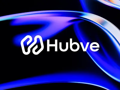 Hubve - Logo design brand identity branding h logo logo logo design tech logo visual identity