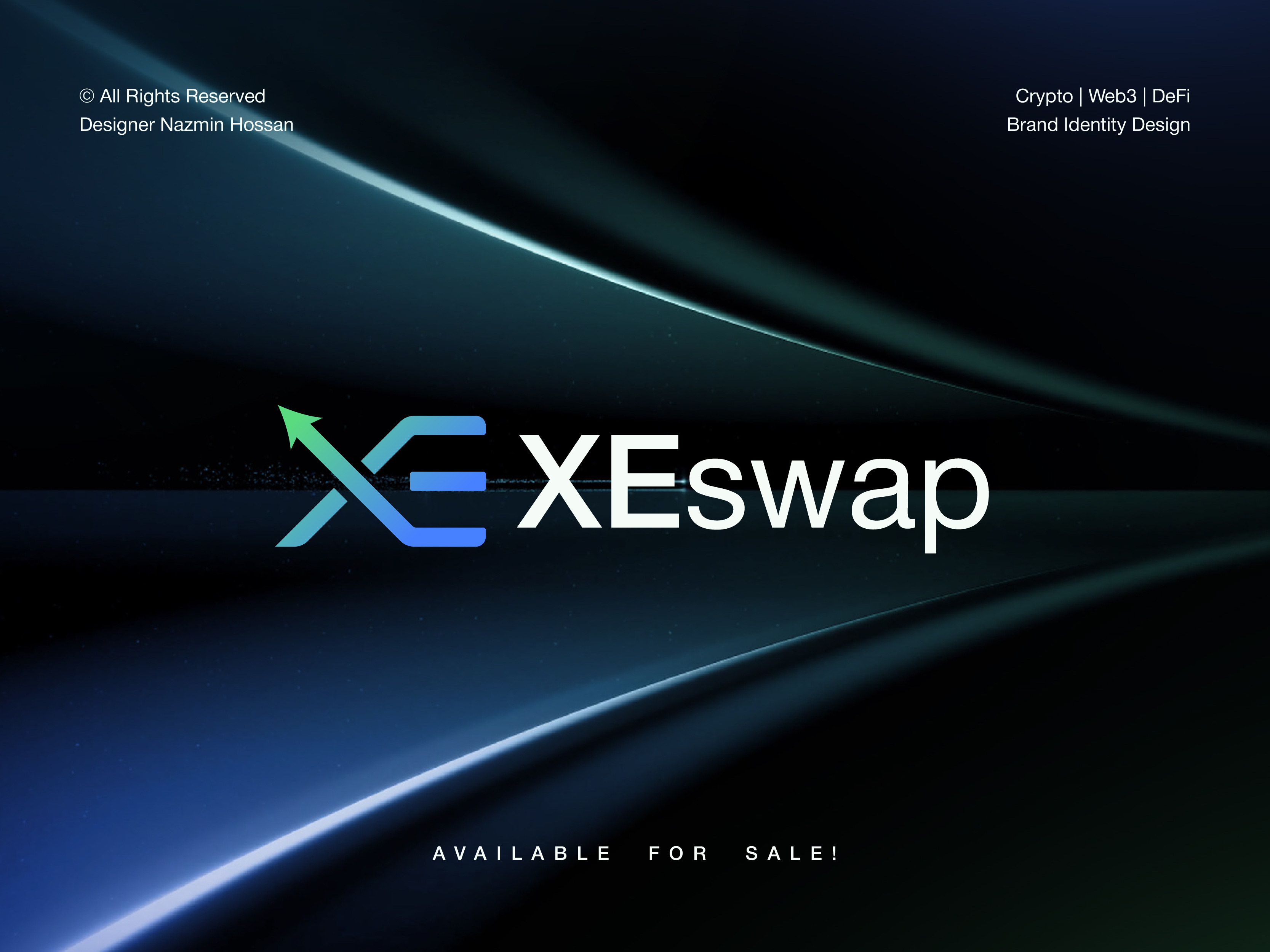 Letter X + E + Swap Icon Lettermark Logo for Crypto & Web3 by Designer  Nazmin Hossan on Dribbble
