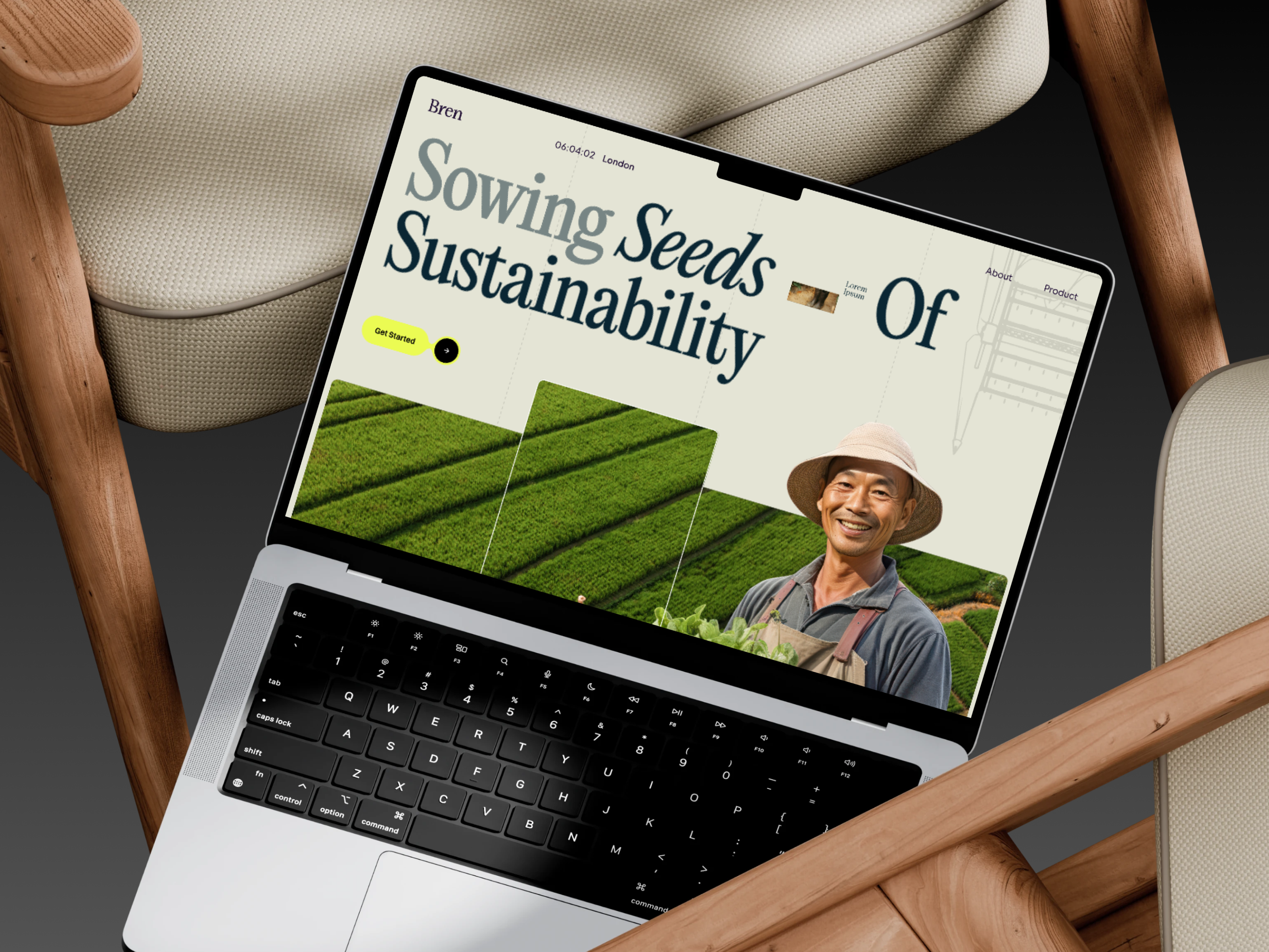 Example of Landing Page Design And Development