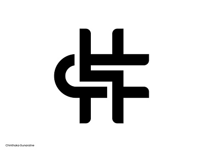 CH Monogram Logo Design brand identity brand logo branding branding designer ch logo ch monogram chinthaka gunaratne design graphic design icon illustration letter logo logo logo design logo designer logo mark monogram monogram creation monogram logo monogram logo design