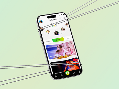Voice Chat Room App (Part-1) ai chat app design audio chat room app chat chat room chat room app chat ui chatgpt communication contact list figma messaging app mobile mobile app design real time communication social app ui ux voice assistant voice chat app design