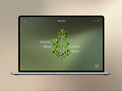 Treelogy Moringa - Website Interaction animation ecommerce healthy homepagedesign moringa ui ui interaction uiuxdesign web animation web design website wellness