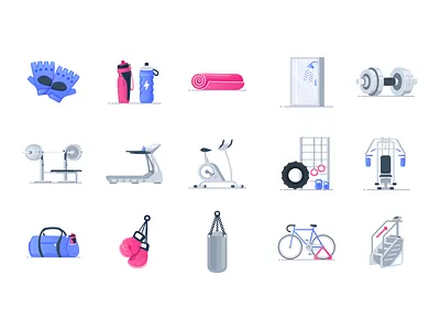 More Fitness Icons fitness gym icon icons illustration