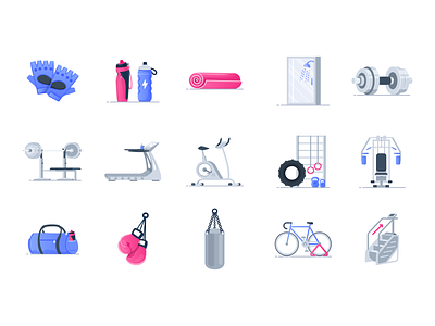 More Fitness Icons fitness gym icon icons illustration