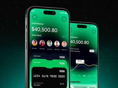 Payment & cryptocurrency mobile UI design blockchain clean design crypto app crypto trading crypto wallet cryptocurrency dark theme digital wallet finance fintech minimal ui mobile app mobile app design payment app payments product design ui ux wallet wallet ui