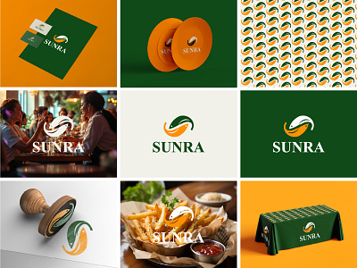 Food Logo | Restaurant Logo Design barnd kit brand book brand guidelines brand identity logo branding food logo gradeint graphic design identity logo design modern pizza logo restaurant logo s logo
