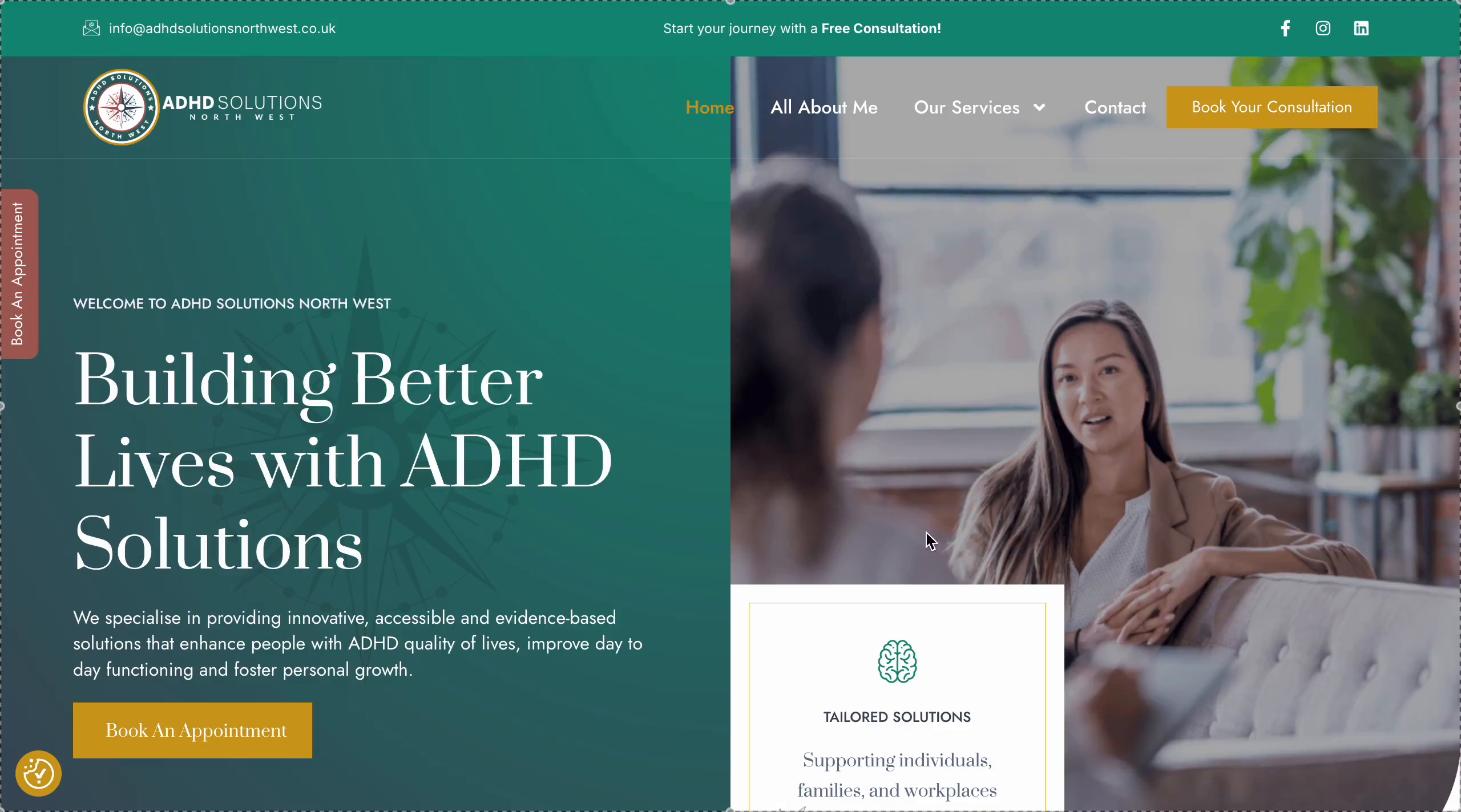 Example of Word Press Website Development
