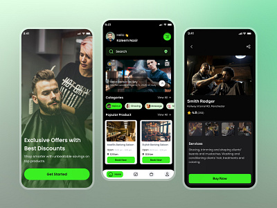 The Barber Hub Ui App hairgoals hubstylejourney