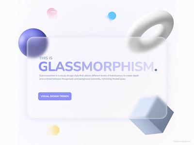 Glassmorphism - UI Style figma glassmorphism ui