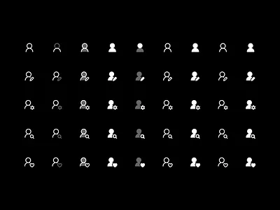 User Icons clean designers developers free icons icon icon design icon library icon pack icon set iconography icons minimal ui icon ui icons user user icons