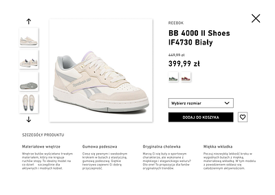 Minimalistic Product Page app design product page ui web design