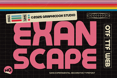 Exanscape decorative graphicook