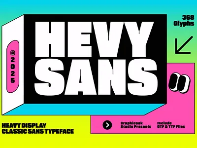 Hevysans graphicook timeless