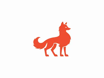 Confident And Graceful Fox Logo animal branding design emblem fox icon identity illustration logo mark nature orange outdoors symbol vector wildlife zoo