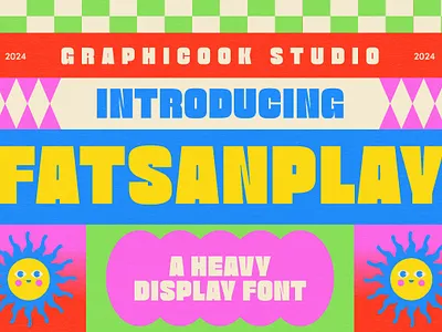 Fatsansplay graphicook playful