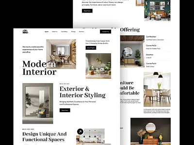 Interior Design Modern Website