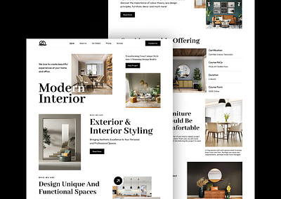 Interior Design Modern Website