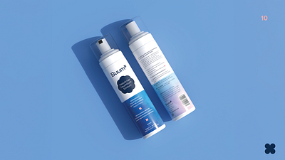 Buum Wet Wipes Packaging Design Case Study blue buum case study eco friendly label design minimal packaging plastic free premium sanitary toilet paper wet wipes wipes