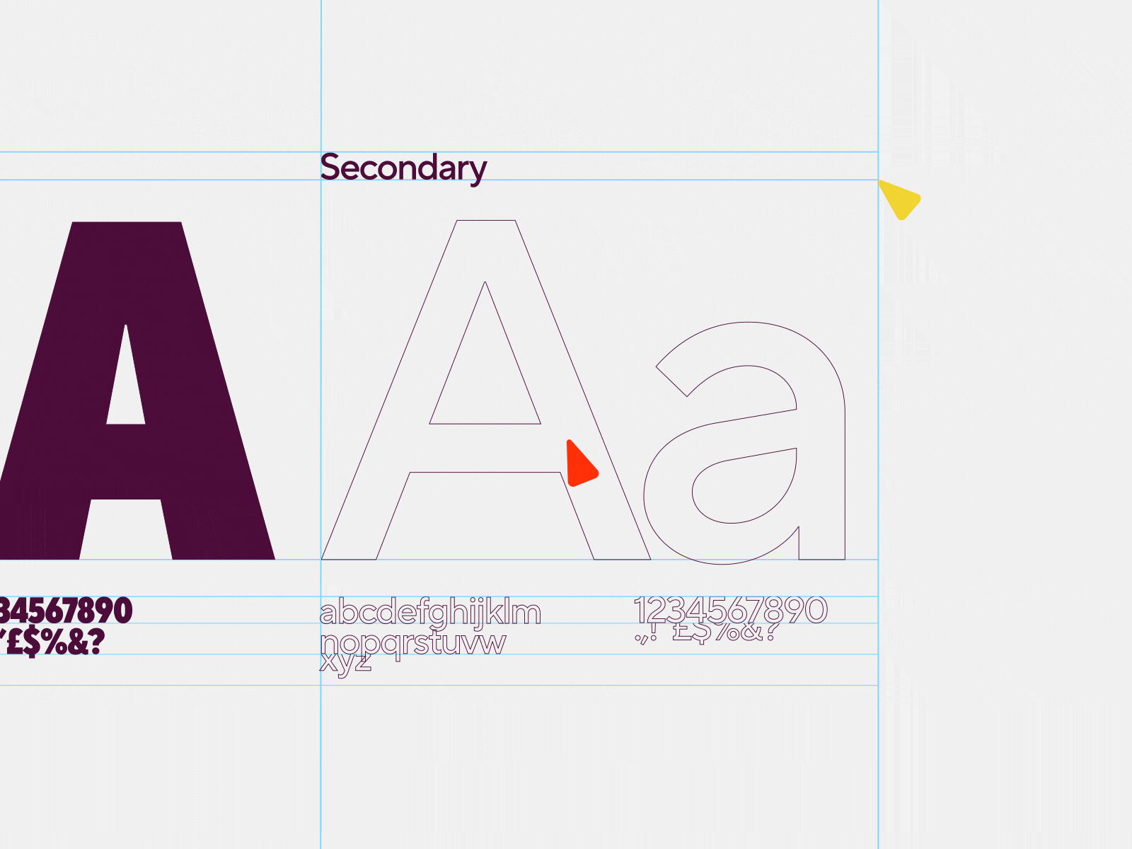 Brand typography animation brand branding gif guidelines illo illustration manifesto motion motion graphics typography ui