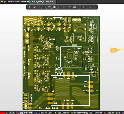 PCB DEsign BLDC using KiCad 3d altium bldc blender cad electronics iot kicad modelling stl