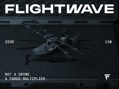 Brand identity design - Drone startup in security industry bold brand design branding defense drone flight font logo military monospace plane sans serif security strong wide wordmark