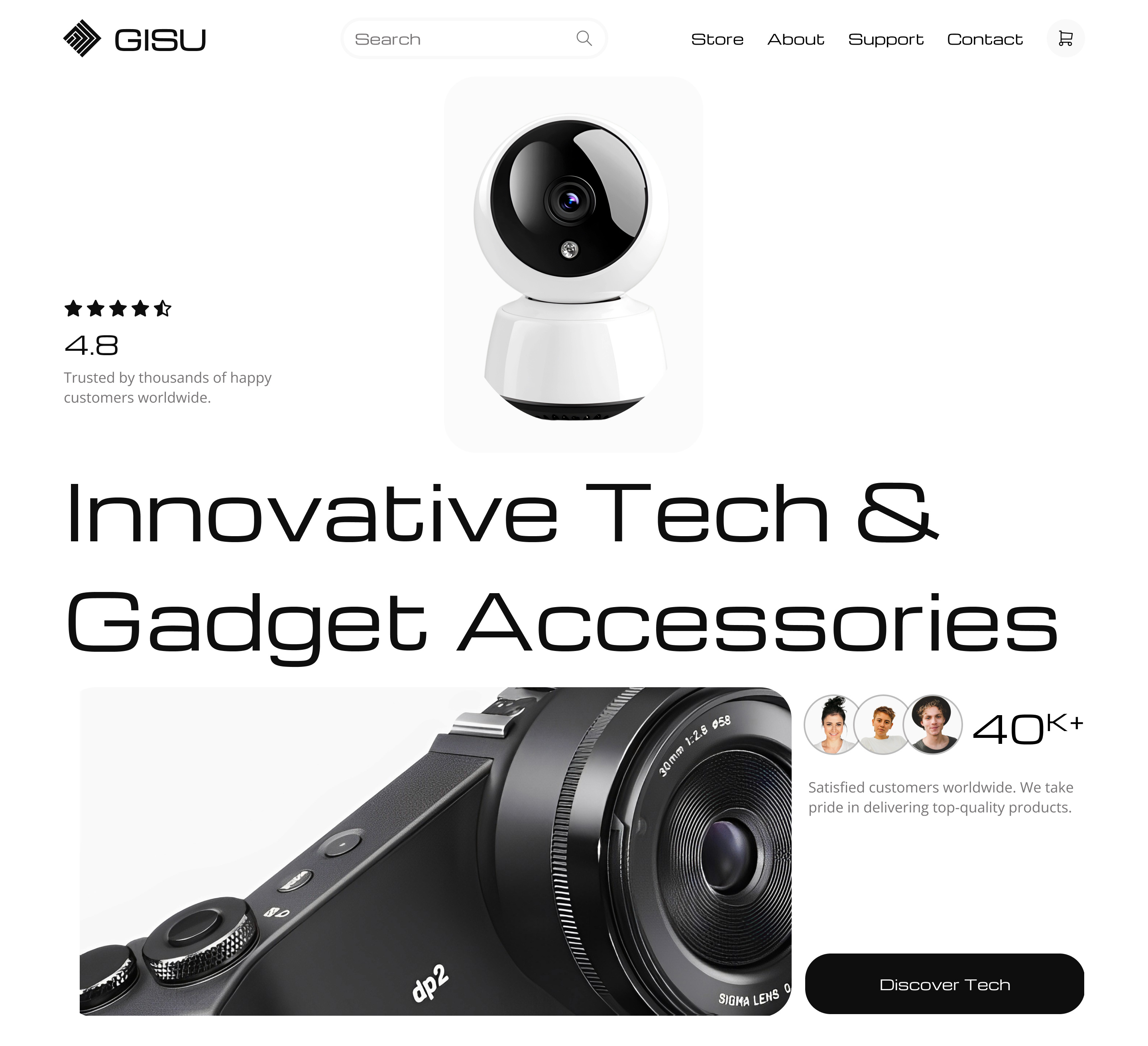 E-Commerce Website animation designfortech digitalproducts dribbble e commerce e commerce fashion e commerce website e commerce website design latestdesign modern tech modern tech website modern website popular design productdesign tech design technology web trendy website uidesign uxui design webdesign