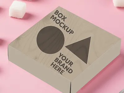 Free Square Box Mockup box mockup free square box mockup