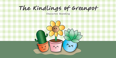 The Kindlings of Greenpot - Character Branding adobe adobe illustartor adobeillustrator art brand branding character color concept creativity design designer digital digitalart graphic design identity illustration storytelling ui visualart