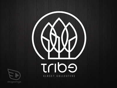 Logo concepts branding chipdavid design dogwings graphic design icon logo tribe vector word mark