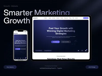 Digital Marketing – Website Design adobe illustrator adobe photoshop agency branding corporative design designinspiration figma graphic design landing page logo marketing ppc seo smm social media ui uiux design website website design