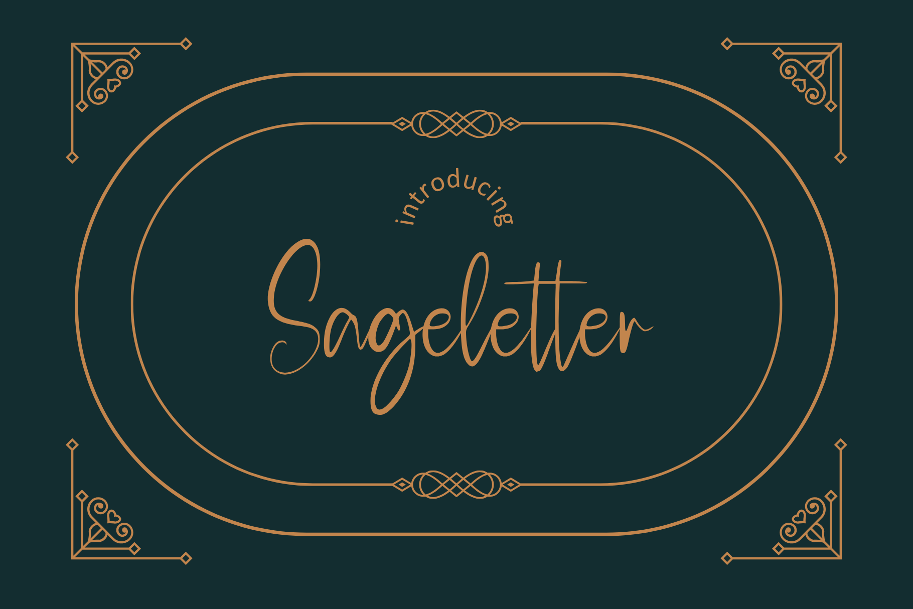 Sageletter branding design font graphic design illustration logo sageletter script ui vector