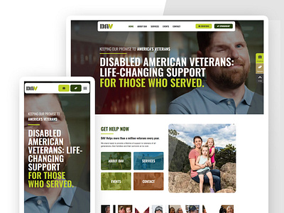 DAV Georgia Chapter dav ui ux veteran website