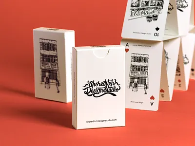 Shoreditch Design Playing Cards app branding design graphic design illustration logo ui ux vector web