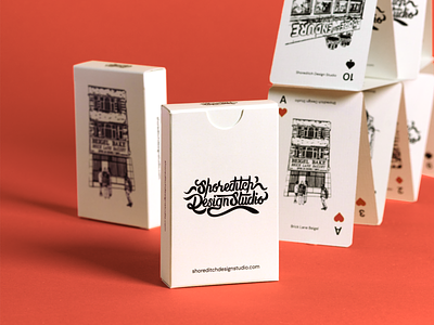 Shoreditch Design Playing Cards app branding design graphic design illustration logo ui ux vector web